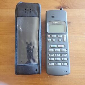 Rare Vintage Collectible Nokia Model 101 THA-6 Brick Phone - Untested For Parts